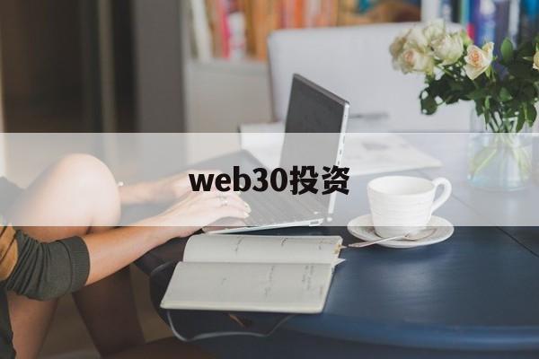 web30投资(web30怎么赚钱)